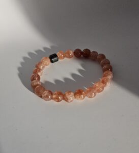 Sunstone bracelet